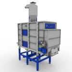 Испытание высокотехнологичного шредера в составе линии для переработки пленочных материалов 600 кг/ч